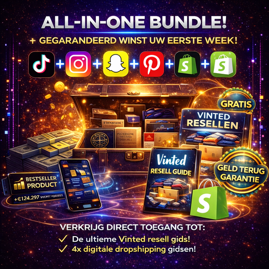 THE FULL BUNDLE (DIGITAL DROPSHIPPING + VINTED SUPPLIERS/GUIDE)